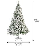 Everlands Novogodišnja Jelka Imperial 240 CM sa snegom | Eponuda.com