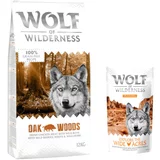 Wolf of Wilderness 12kg + 100g Snack "Explore the Wide Acres" piletina gratis! - Oak Woods - divlja svinja