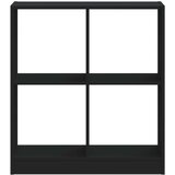 Regal za knjige crni 68 5x32x75 cm konstruirano drvo | shoptok.hr