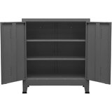 vidaXL Industrijski ormarić za spise antracit 90 x 40 x 100 cm čelični | shoptok.hr