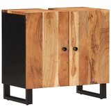 vidaXL Omarica za umivalnik 62x33x58 cm trden akacijev les in inž. les, (20796593) | Shoptok.si