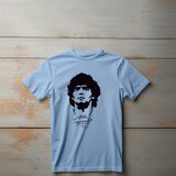 CAMISETA Majica sa štampanim printom Cam 463, Dečija, Cijan Cene