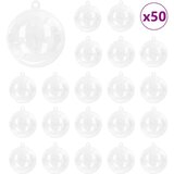 vidaXL Set božičnih okraskov 50 pcs Ø 5 cm | Shoptok.si