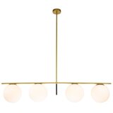 Vidik Luster 21628 MODERAN ZLATNI 4xE27 | shoptok.hr