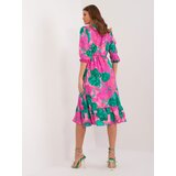 RUE PARIS Dress-WN-SK-704-1.10X-Fuchsia | ePonuda.com