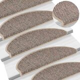 vidaXL Samolepilne preproge za stopnice sisal 30 kosov 65x21x4 cm | Shoptok.si