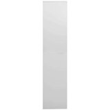  Uredski ormarić svjetlosivi 90x40x180 cm čelik i kaljeno staklo | shoptok.hr