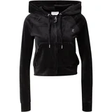 Športne jope in jakne Madison Classic Velour Hoodie With Juicy Logo Črna