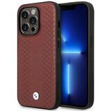 BMW USNJENI OVITEK Z DIAMANTNIM VZORECEM ZA MAGSAFE OVITEK ZA IPHONE 14 PRO BORDO, (21897060) | Shoptok.si