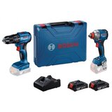 Bosch kombinirani set GDX 18V-285 + GSB 185-LI + 2x2,0AH + GAL 18V-20 + kovčeg Cijene