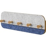 SoBuy Bambusovo stensko stojalo za plašče 55x3x19cm FHK16-B, (22108416) | Shoptok.si