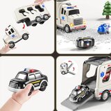 Woopie road tegljač set od 5 automobila - hitna pomoć | shoptok.hr