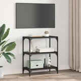 vidaXL Ormarić za knjige Crni hrast 60 x 33 x 71 cm Konstruirano drvo | shoptok.hr