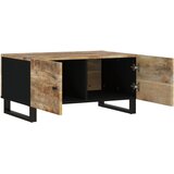  Stolić za kavu 80x50x40 cm od drva manga i konstruiranog drva | shoptok.hr