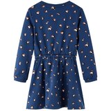  Dječja haljina s dugim rukavima modra 140 | shoptok.hr