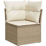  9-dijelni set vrtnih sofa s jastucima bež od poliratana | shoptok.hr