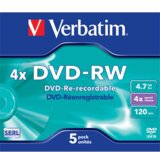 Verbatim DVD-RW Matt Silver 4x 4,7 GB 1 kom Cijene