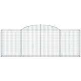  Obokana gabionska košara 20 kos 300x30x100/120cm cinkano železo, (20757770) | Shoptok.si
