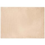 vidaXL Faux Rabbit Fur Rug Bež 240 x 340 cm Poliester | shoptok.hr