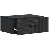  Stenski nočni omarici s predalom 2 pcs Črna 49 x 34,5 x 20 cm, (5000209854) | Shoptok.si