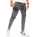DStreet Light gray men's cargo jeans UX3255 | Shoptok.si