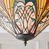 Endon 70241 - Plafonsko svetlo Tiffany HECTOR 2xE27/60W/230V Ø 40 cm | Eponuda.com