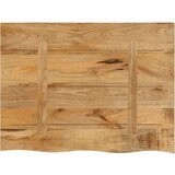 Stolna ploča 80 x 60 x 3,8 cm masivno drvo manga sa živim rubom | Eponuda.ba