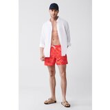 Avva Men's Pomegranate Flower Quick Dry Printed Standard Size Swimwear Marine Shorts Cene