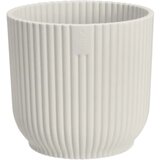 ELHO Tegla za cvijeće Vibes Fold (Vanjska dimenzija (ø x V): 9,3 x 8,8 cm, Plastika, Bijele boje) | shoptok.hr