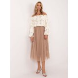Factory Price Skirt-TW-SD-BI-885.99-camel | Shoptok.si