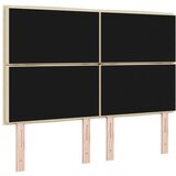  Naslon za glavu s Linijama Krem 140 cm Tkanina | shoptok.hr