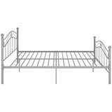  Okvir za krevet bez madraca sivi metalni 140 x 200 cm | shoptok.hr
