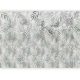  Foto tapeta - Minimalist landscape - nature motif with grey exotic leaves 450x315 | shoptok.hr