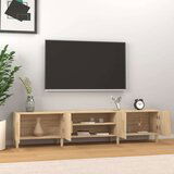TV ormarić boja hrasta 180 x 31 5 x 40 cm od konstruiranog drva | shoptok.hr