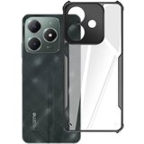 AVIZAR Ovitek za Realme C61 Silikonski udarno odporen blok za kamero, Črna, (5000010502) | Shoptok.si