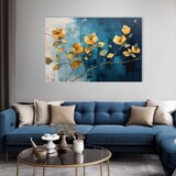  Bezvremenska elegancija na platnu apstraktno cvijeće u modernom svijetu () | shoptok.hr