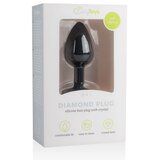 EASYTOYS ANAL Diamond Čep Small - Crn | shoptok.hr