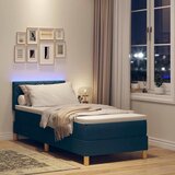  LED Box Spring Krevet s LED trakama Plava 80 x 200 cm tkanina | Eponuda.ba