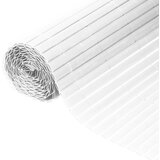 Nature Dvostranska vrtna pregrada PVC 1x3 m bela, (20777429) Cene