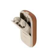 Lexon SOFTPOWER SPEAKERBUDS 2-v-1 True Wireless Slu&amp;scaron;alke in 3W bluetooth Zvočnik RJAVA Slike