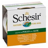 Schesir dog adult piletina & aloe zele konzerva 150g Cene