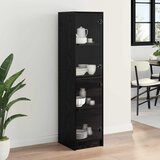  Highboard Crni hrast 35 x 37 x 142 cm Konstruirano drvo | shoptok.hr