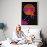 Slika - Palm at Sunrise (1 Part) Vertical 40x60 | shoptok.hr