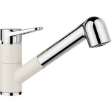 Blanco slavina WEGA-S II SILGRANIT-LOOK/KROM NJEŽNO BIJELA VT u