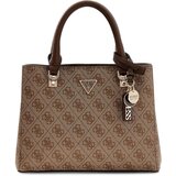 Guess Ročna torbica 'Noelle' rjava / kapučino / zlata | Shoptok.si
