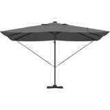 vidaXL Kantilever Roma suncobran s LED osvjetljenjem Antracit 352x251x265 cm Aluminij | shoptok.hr