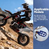 JFG RACING stopalke za motor modre aluminijaste | Shoptok.si
