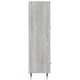 vidaXL Visoka komoda siva boja hrasta 69 5x31x115 cm konstruirano drvo | shoptok.hr