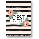  Slike na platnu sa tekstom C est la vie (moderne slike sa) | shoptok.hr