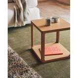Kave Home Stranska mizica v hrastovem dekorju 50x50 cm Maymai – | Shoptok.si